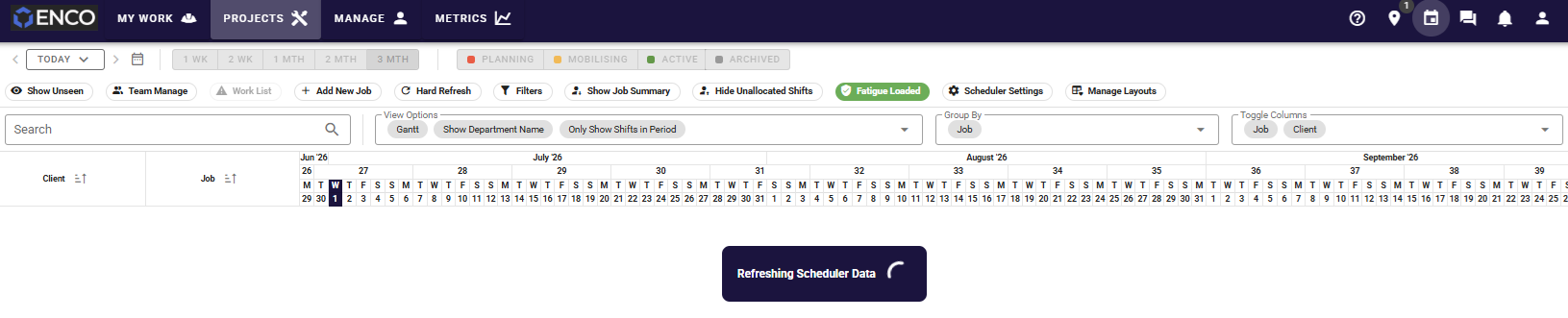 Automatically populated roster in Humanz