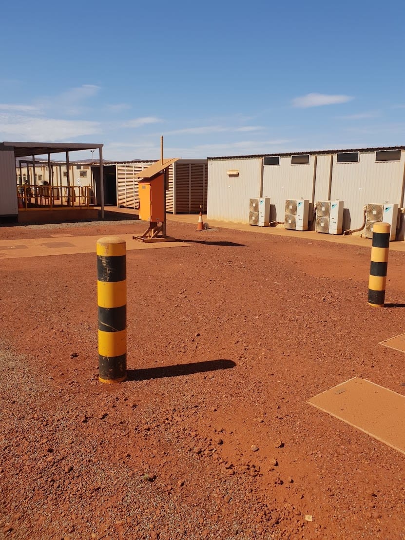Empty construction site with idle equipment, the cost of worker no-shows and poor roster management