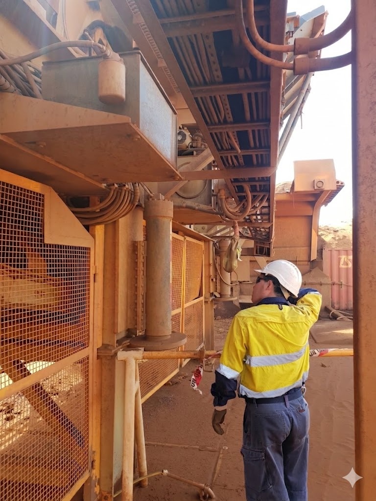 Shift workers on site around Australia